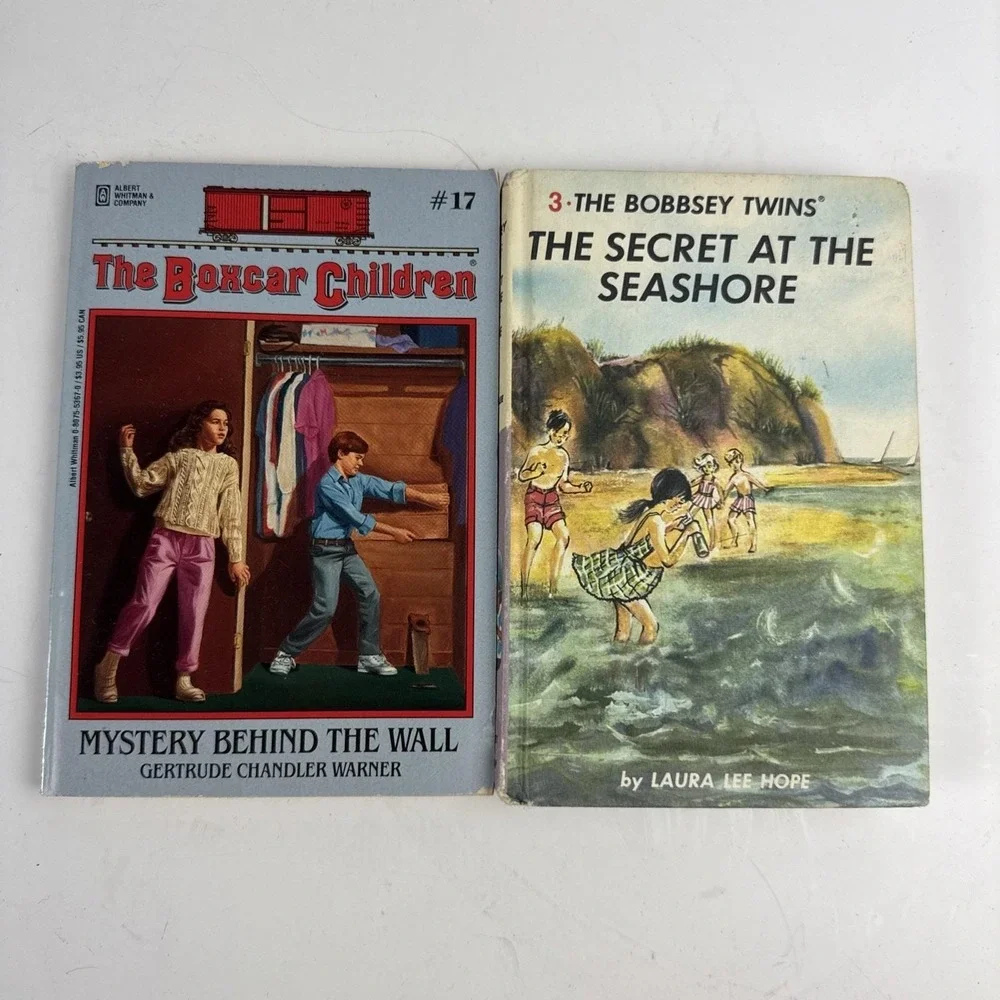 Vintage Nancy Drew‎ Hardy Boys Boxcar Children Bobbsey Twins Hardcover Book Lot